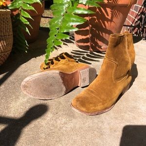 Frye Suede Ankle Boots